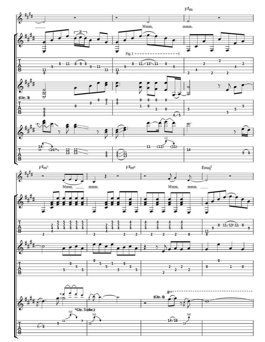 Then I Close My Eyes Then I Close My Eyes Acoustic Guitar scores gallery preview page 5