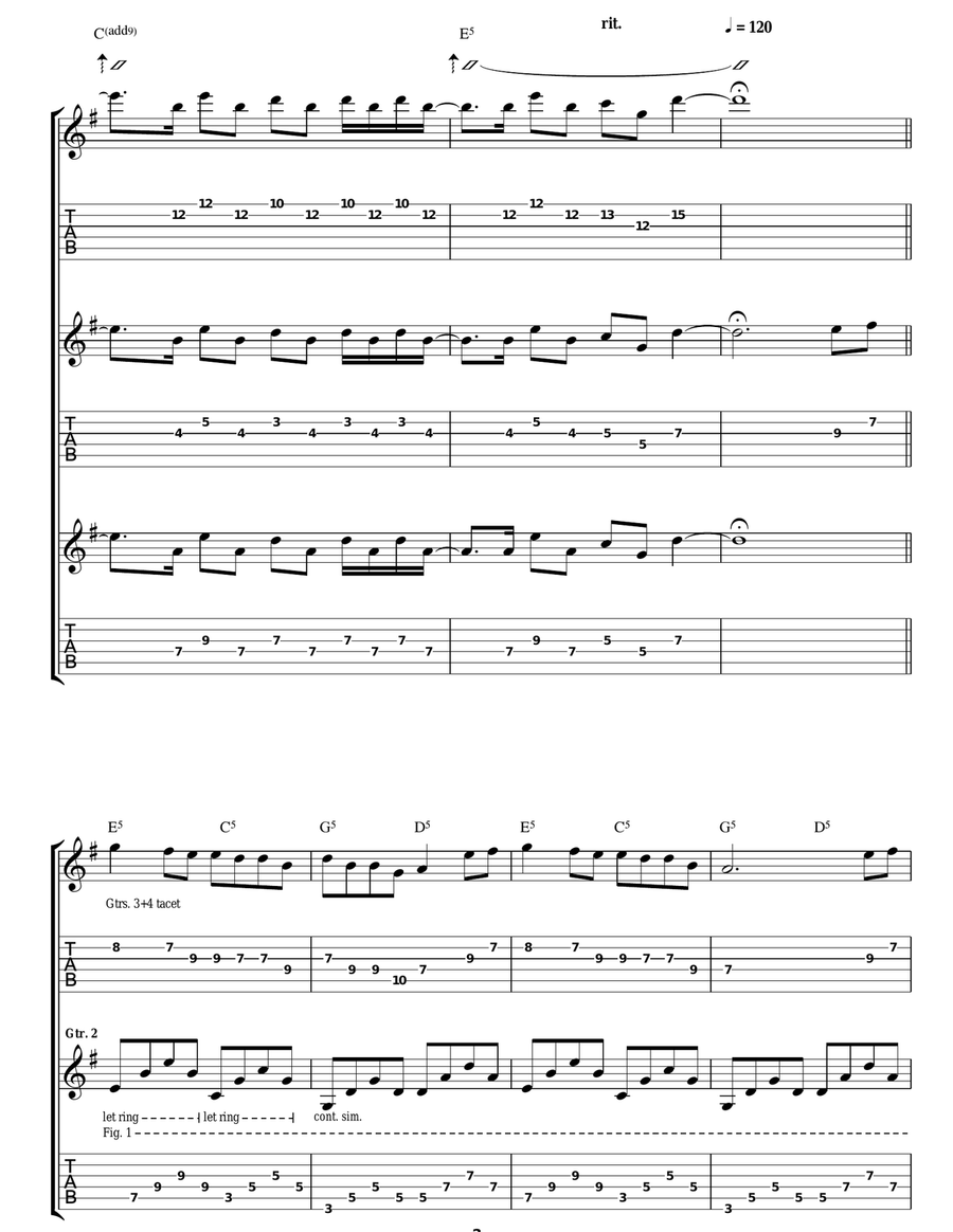 When The Wild Wind Blows When The Wild Wind Blows Acoustic Guitar scores gallery preview page 2