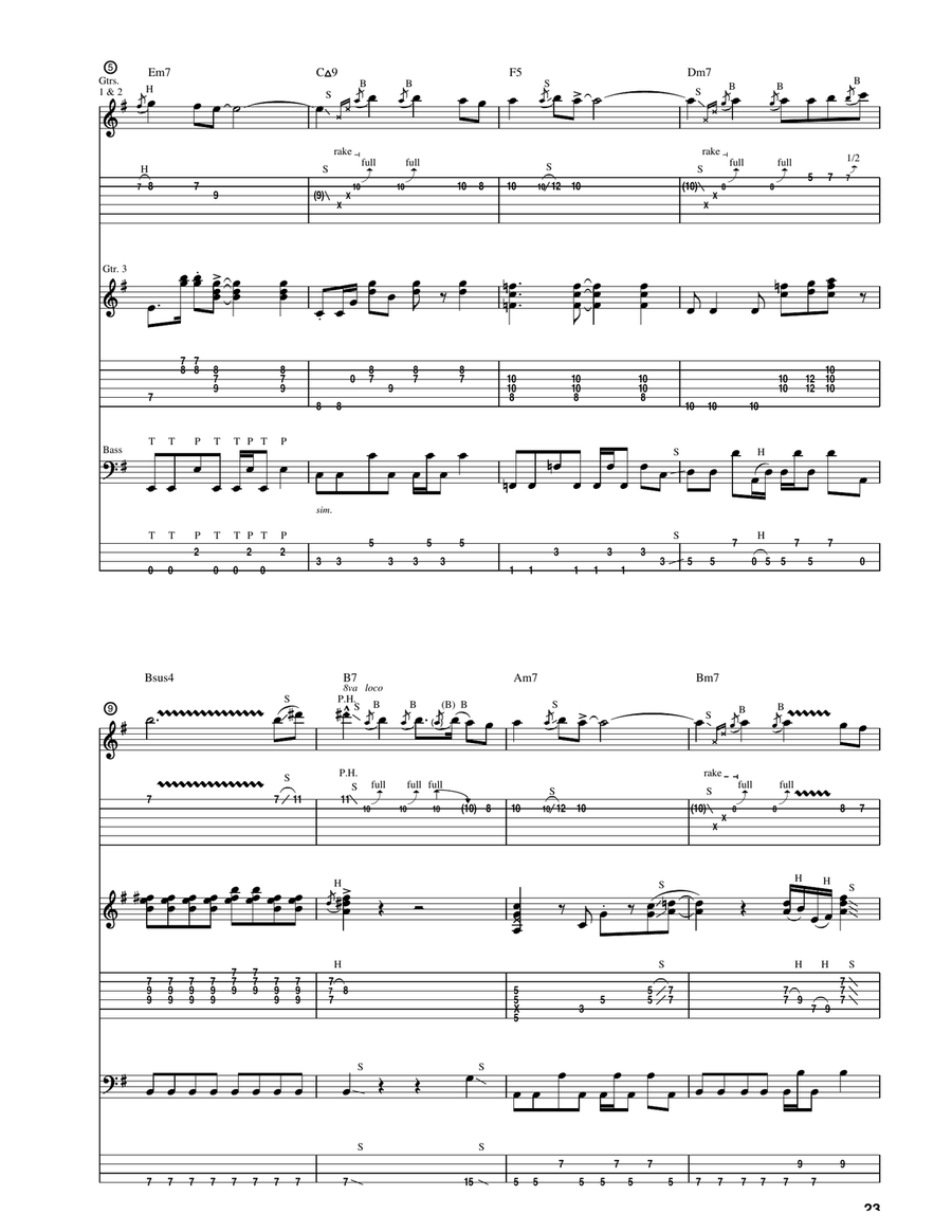 The Crying Machine The Crying Machine Acoustic Guitar scores gallery preview page 2