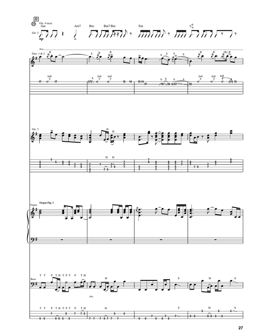 The Crying Machine The Crying Machine Acoustic Guitar scores gallery preview page 6