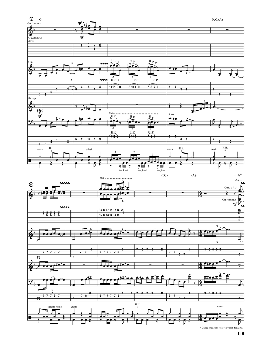 Fire Garden Suite: Bull Whip / Pusa Road / Angel Food / Taurus Bulba Acoustic Guitar scores gallery preview page 2