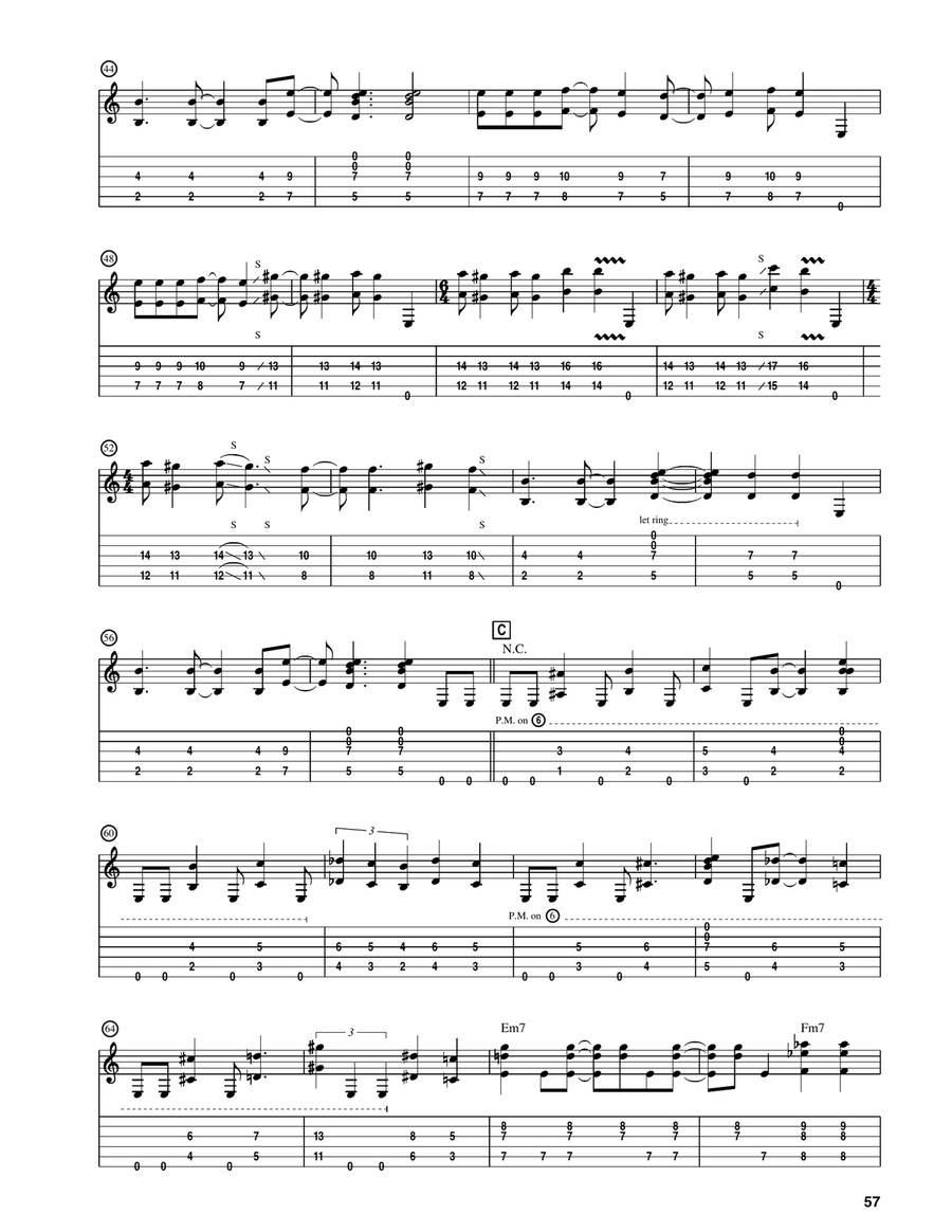 Kill The Guy With The Ball/The God Eaters Acoustic Guitar scores gallery preview page 3
