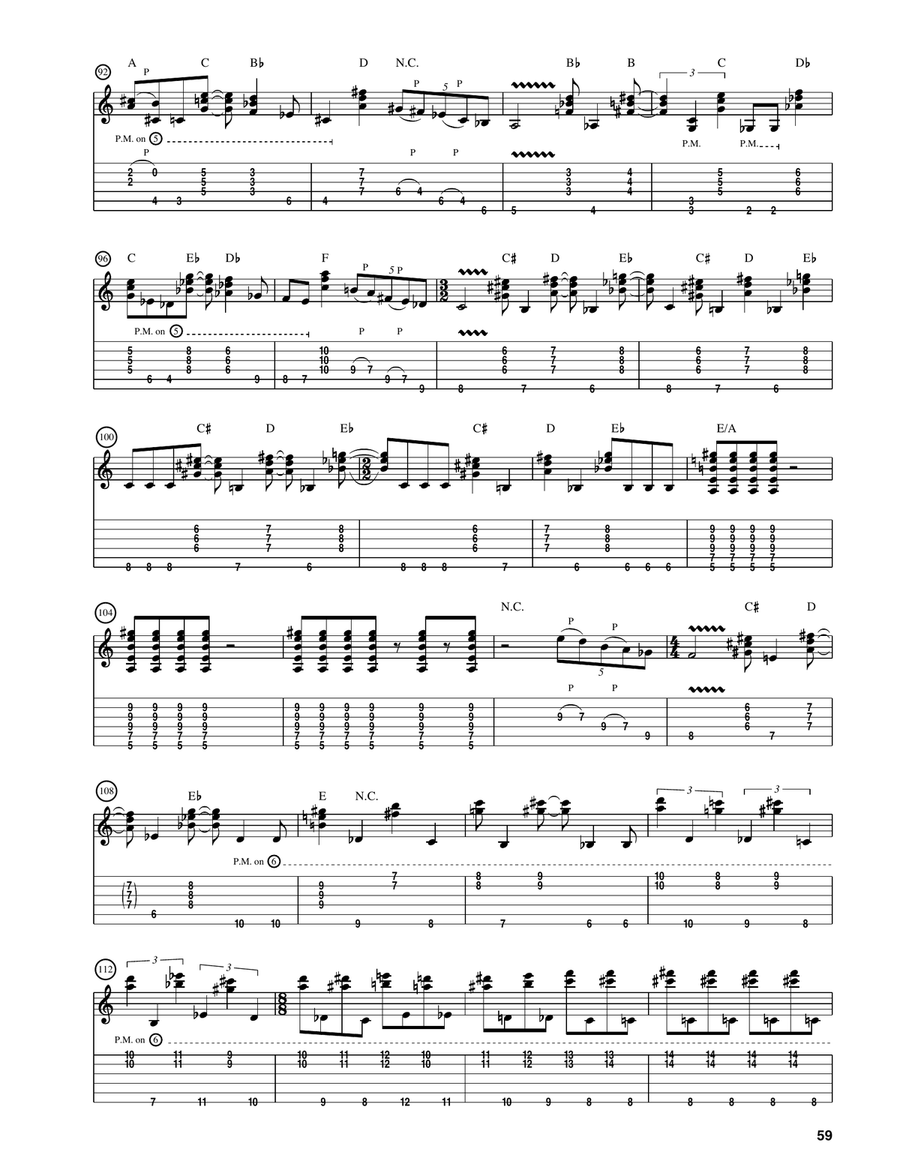 Kill The Guy With The Ball/The God Eaters Acoustic Guitar scores gallery preview page 5