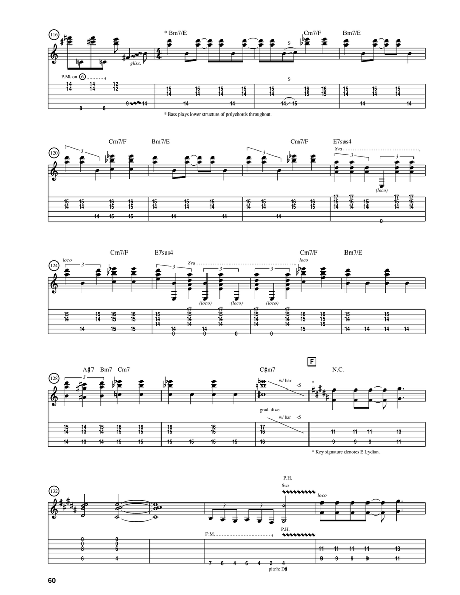 Kill The Guy With The Ball/The God Eaters Acoustic Guitar scores gallery preview page 6