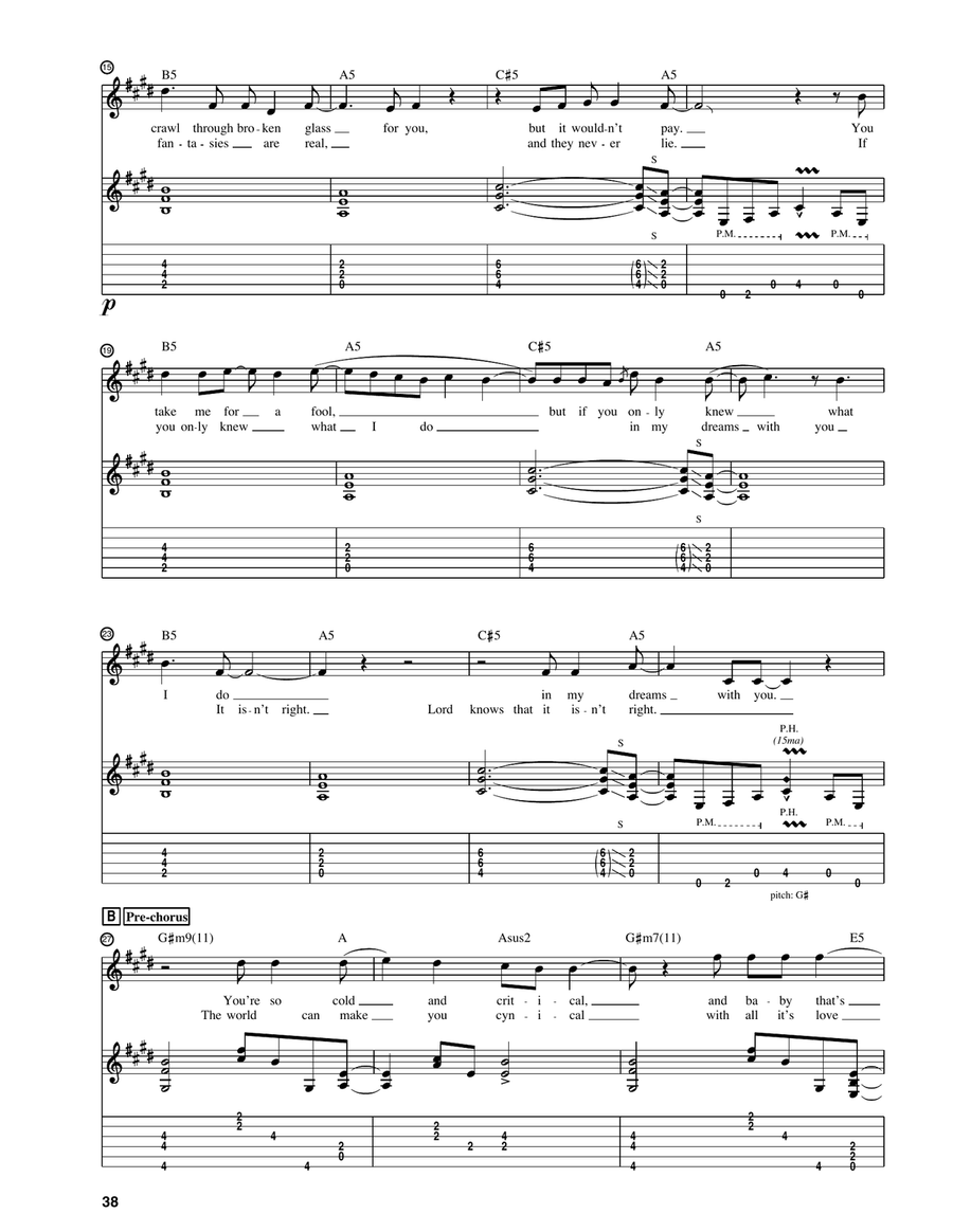 In My Dreams With You In My Dreams With You Acoustic Guitar scores gallery preview page 2