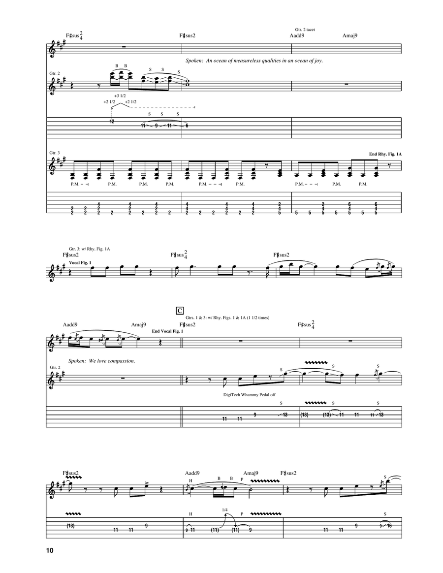 The Blood & Tears The Blood & Tears Acoustic Guitar scores gallery preview page 2