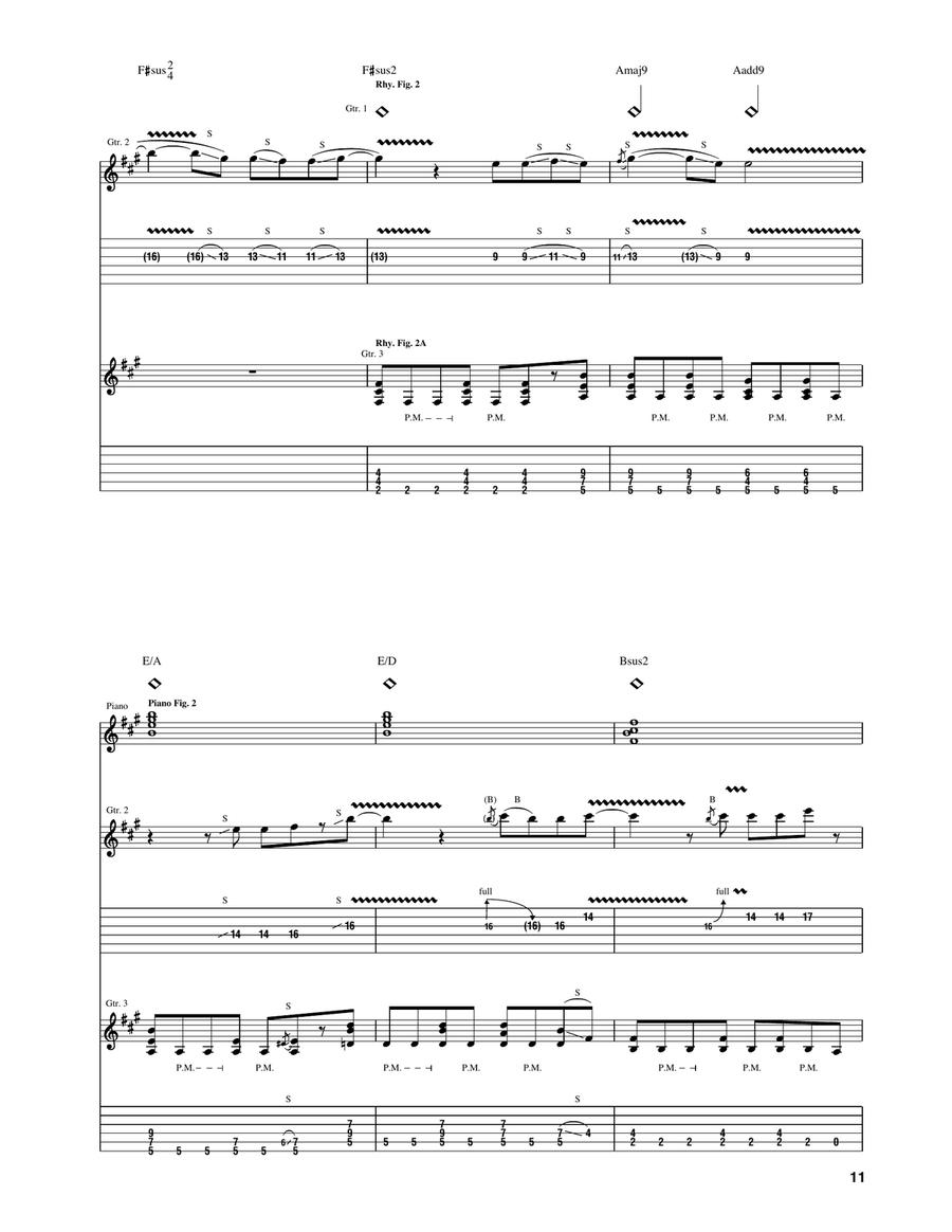 The Blood & Tears The Blood & Tears Acoustic Guitar scores gallery preview page 3