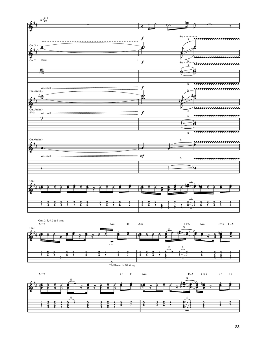 The Ultra Zone The Ultra Zone Acoustic Guitar scores gallery preview page 2