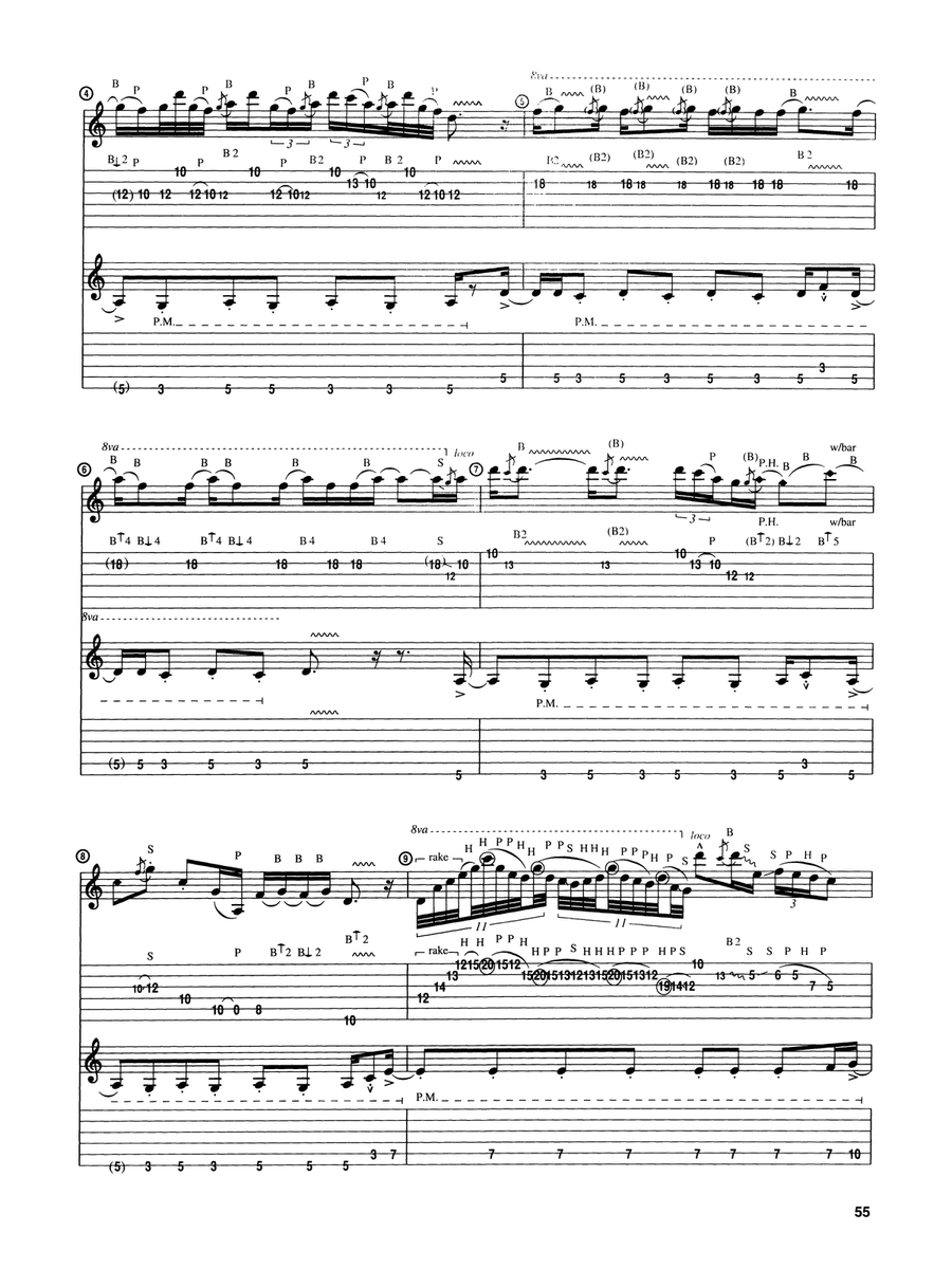 The Animal by Steve Vai Acoustic Guitar - Digital Sheet Music page 4