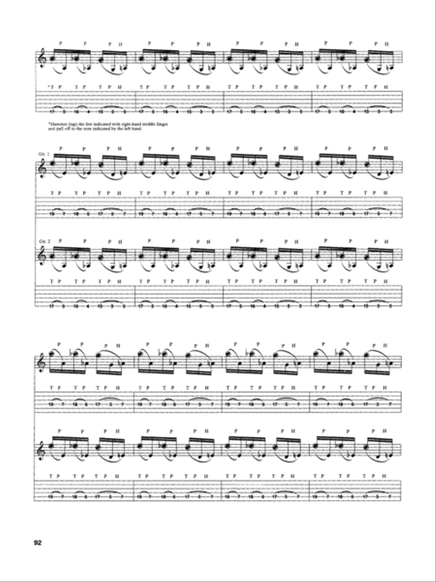 The Attitude Song Electric Guitar scores gallery preview page 2