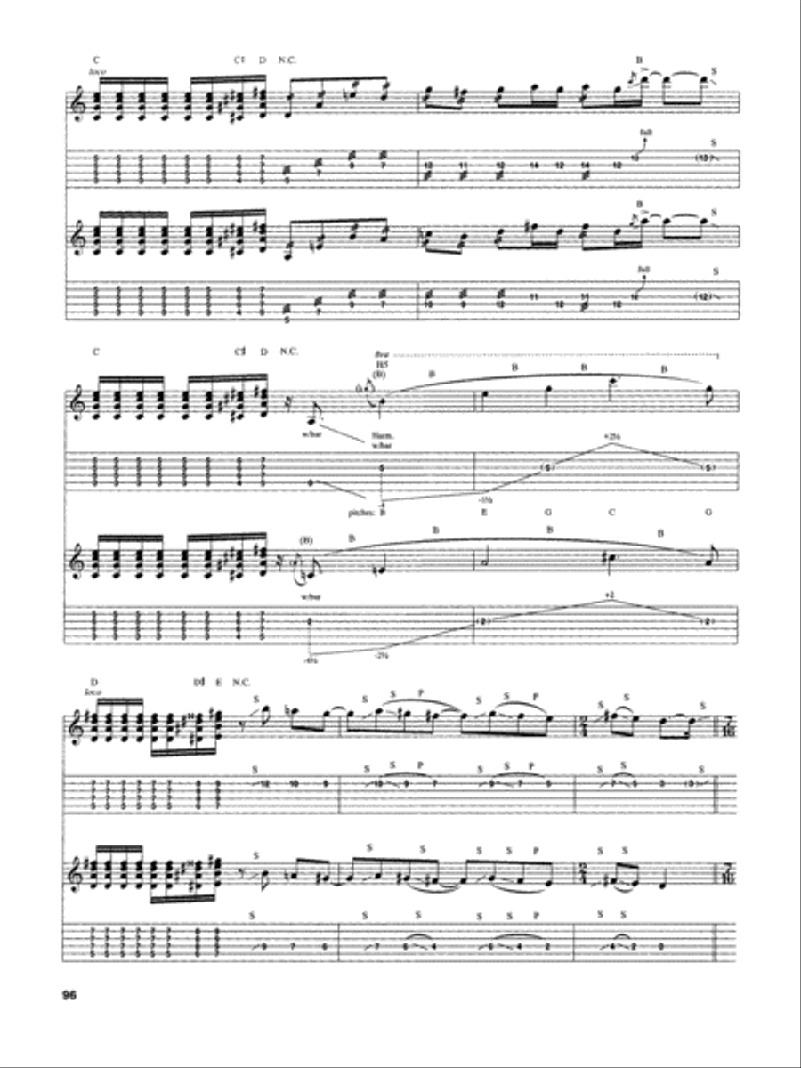 The Attitude Song Electric Guitar scores gallery preview page 6