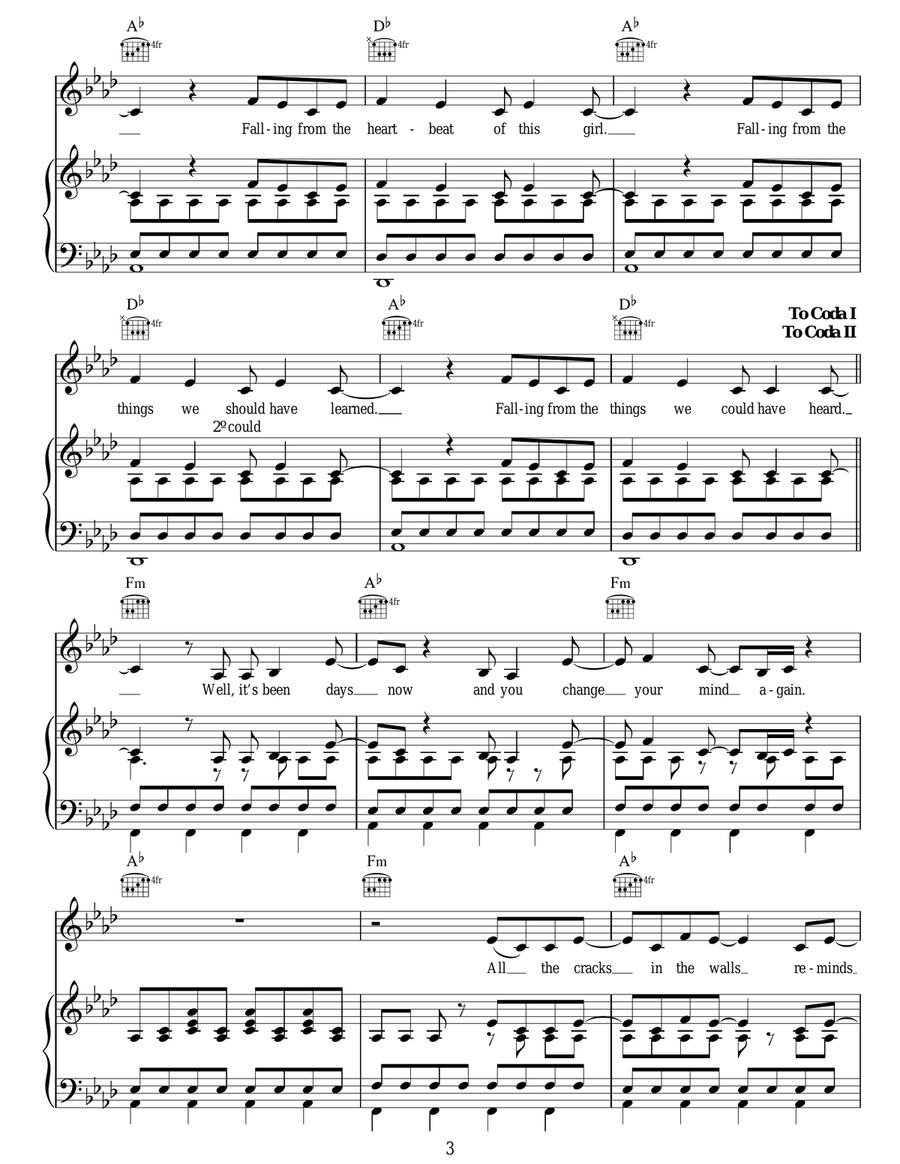 And The Boys And The Boys Acoustic Guitar scores gallery preview page 3