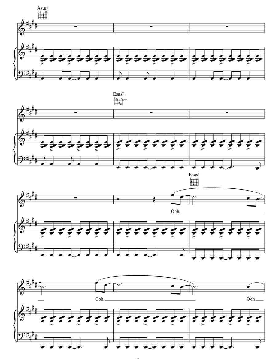 You Won't Feel A Thing You Won't Feel A Thing Acoustic Guitar scores gallery preview page 2