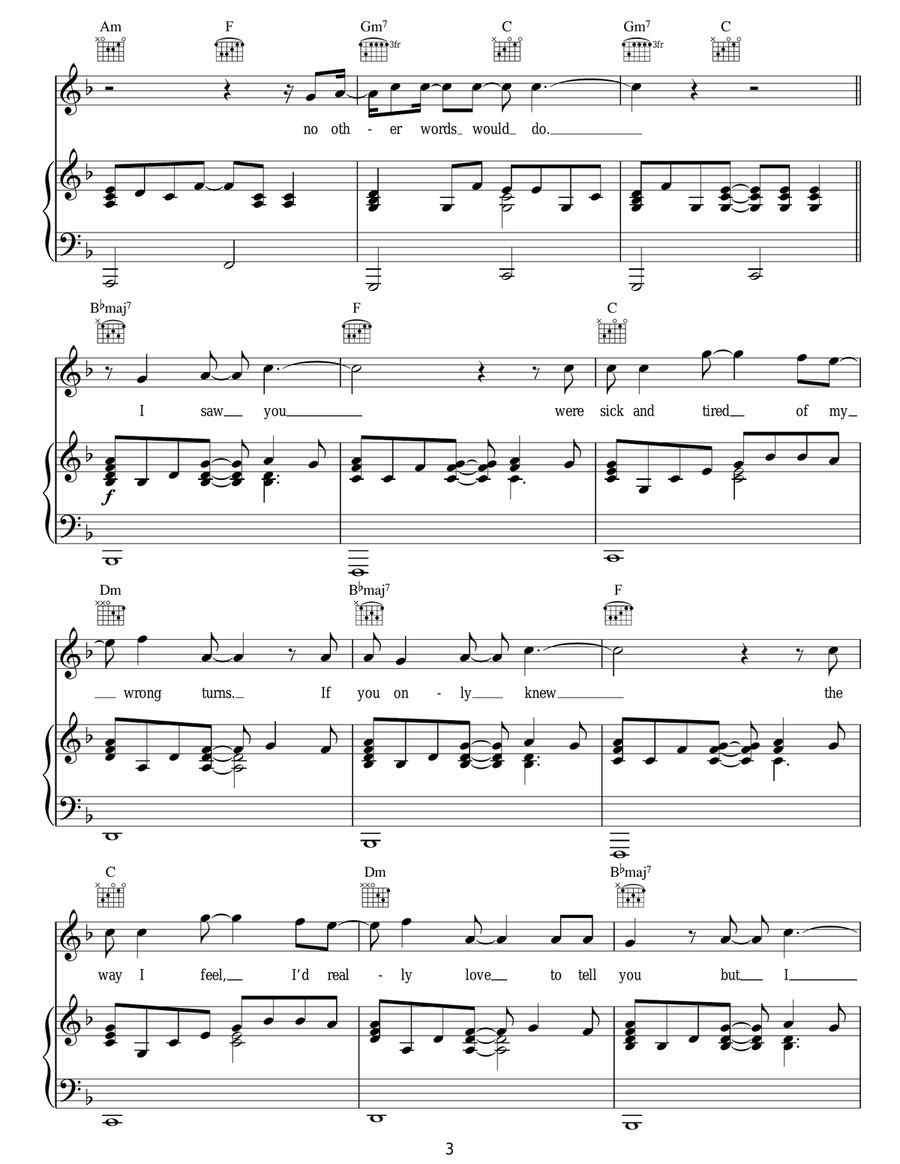 On A Day Like Today On A Day Like Today Acoustic Guitar scores gallery preview page 3