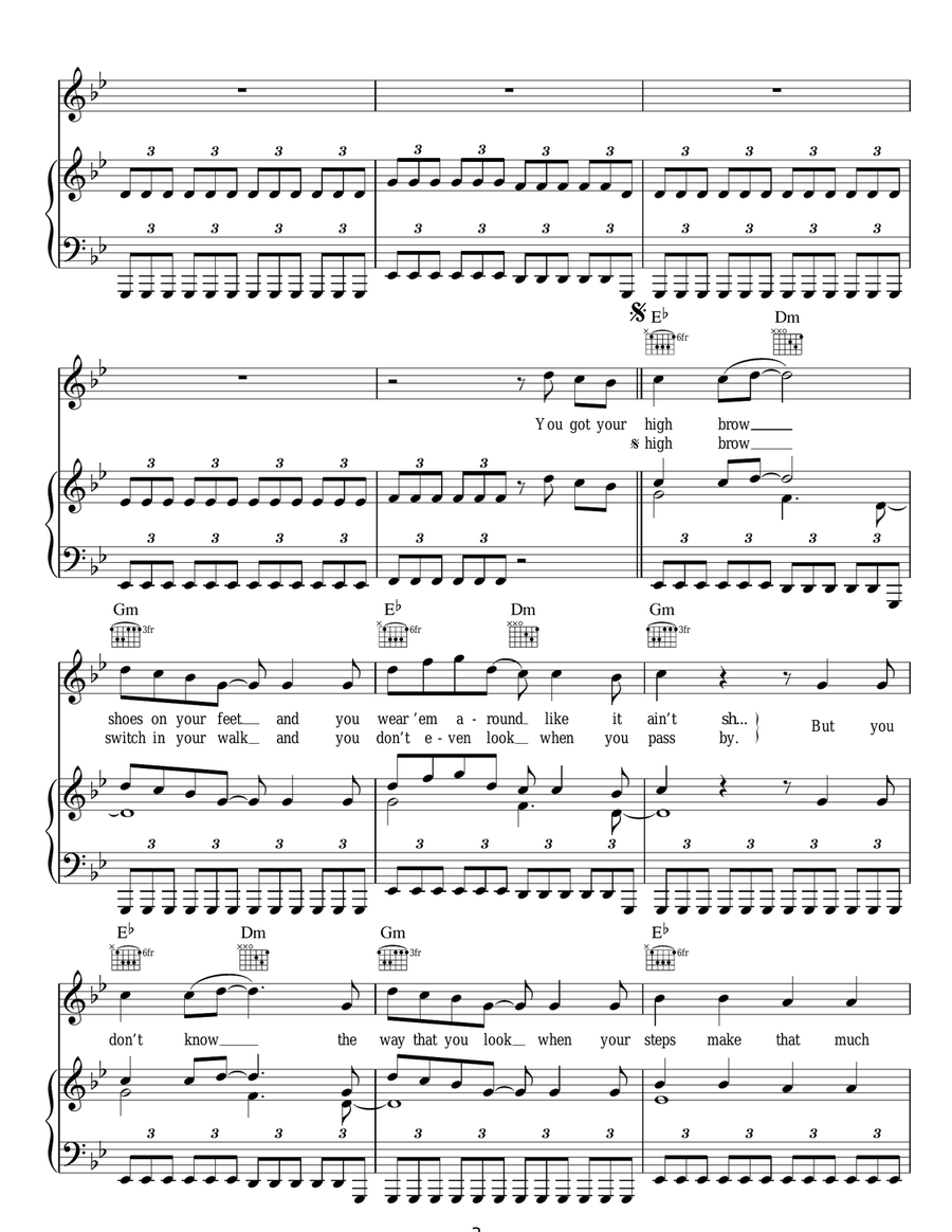 Cooler Than Me Cooler Than Me Acoustic Guitar scores gallery preview page 3
