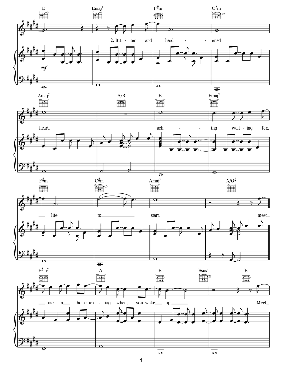 Bend And Break Bend And Break Acoustic Guitar scores gallery preview page 4