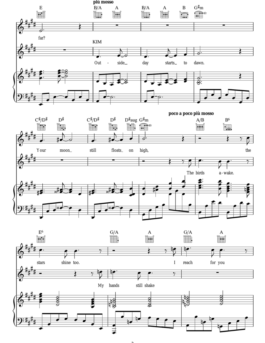 Sun And Moon Sun And Moon Guitar scores gallery preview page 3