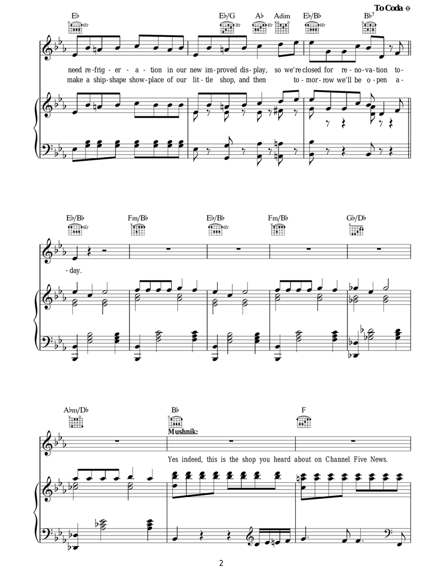 Closed For Renovation Closed For Renovation Guitar scores gallery preview page 2