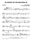 Do Nothin' Till You Hear From Me - Baritone Sax