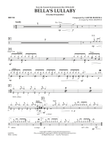 Bella's Lullaby (Clarinet Ensemble with Opt. Rhythm Section) - Drums