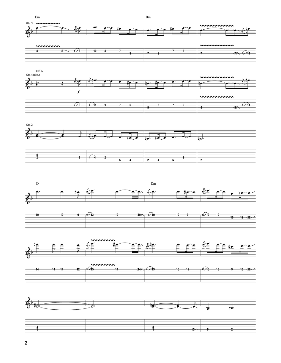 Save Me Save Me Acoustic Guitar scores gallery preview page 2