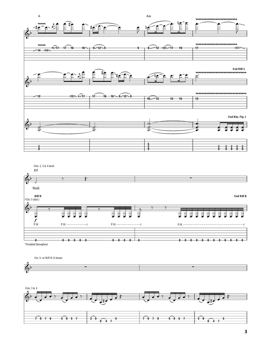 Save Me Save Me Acoustic Guitar scores gallery preview page 3