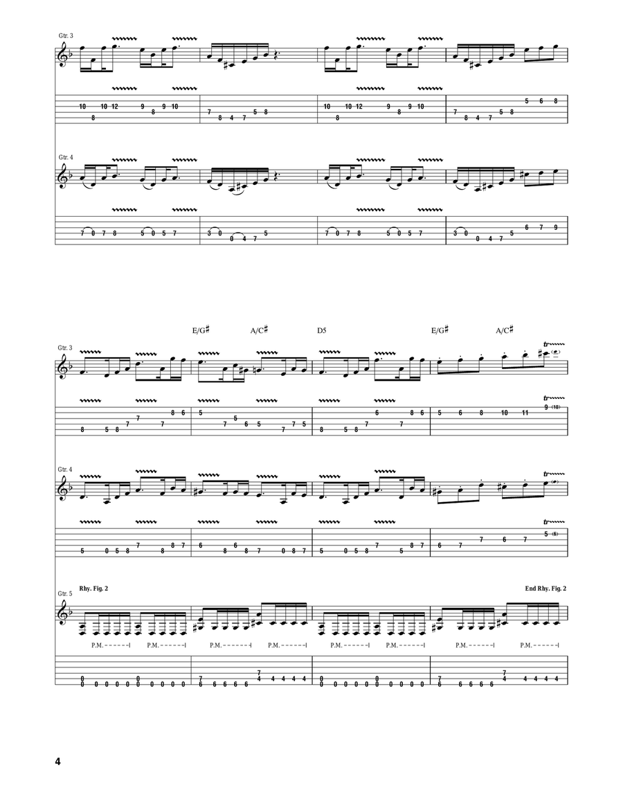 Save Me Save Me Acoustic Guitar scores gallery preview page 4
