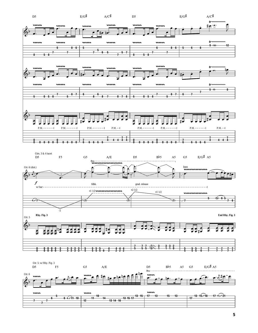 Save Me Save Me Acoustic Guitar scores gallery preview page 5