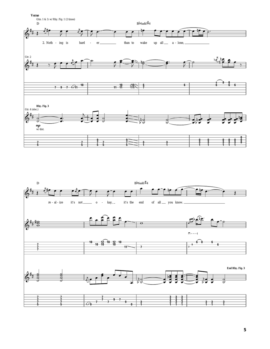 Victim Victim Acoustic Guitar scores gallery preview page 5