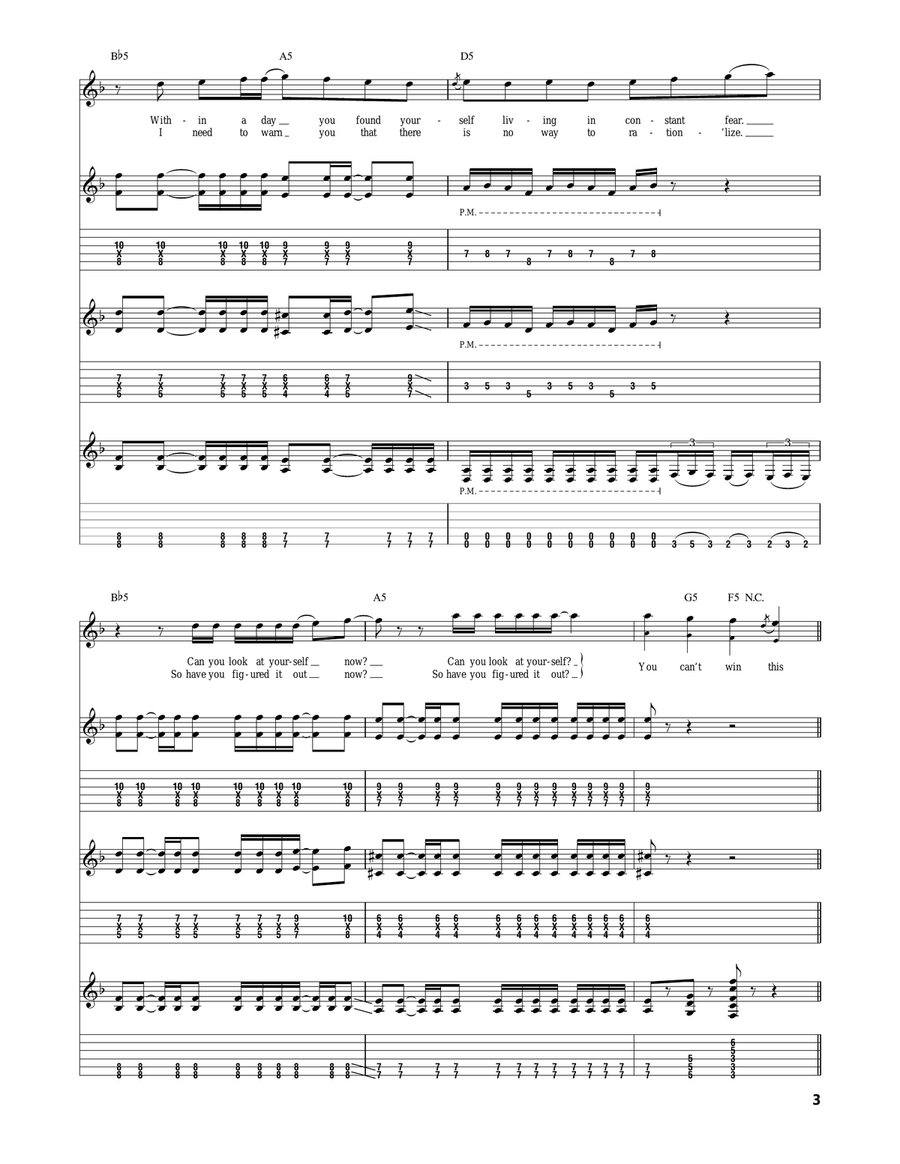 Welcome To The Family Welcome To The Family Acoustic Guitar scores gallery preview page 3