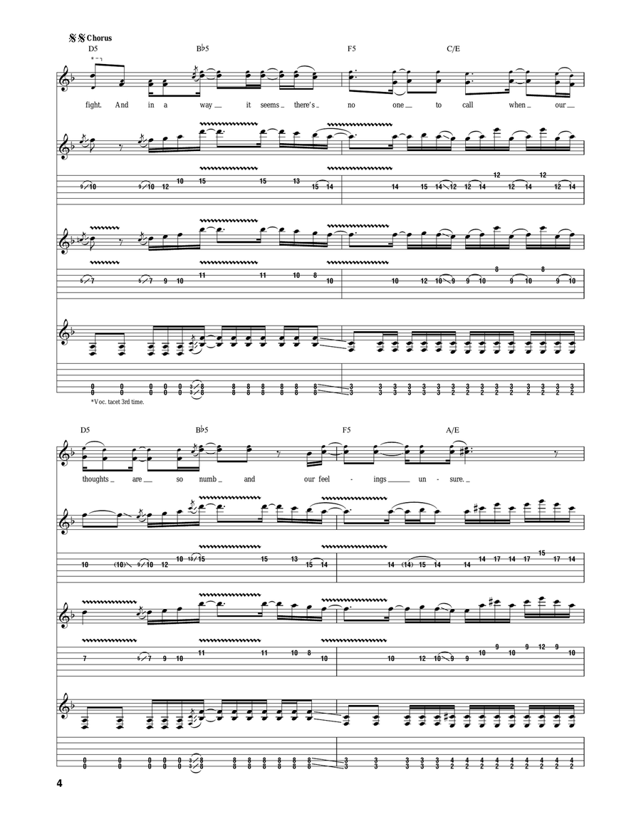 Welcome To The Family Welcome To The Family Acoustic Guitar scores gallery preview page 4