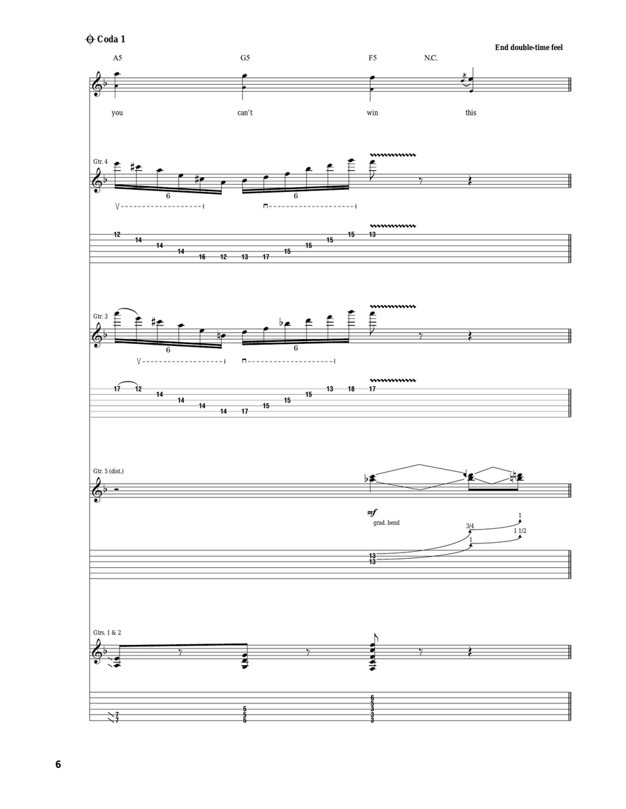 Welcome To The Family Welcome To The Family Acoustic Guitar scores gallery preview page 6