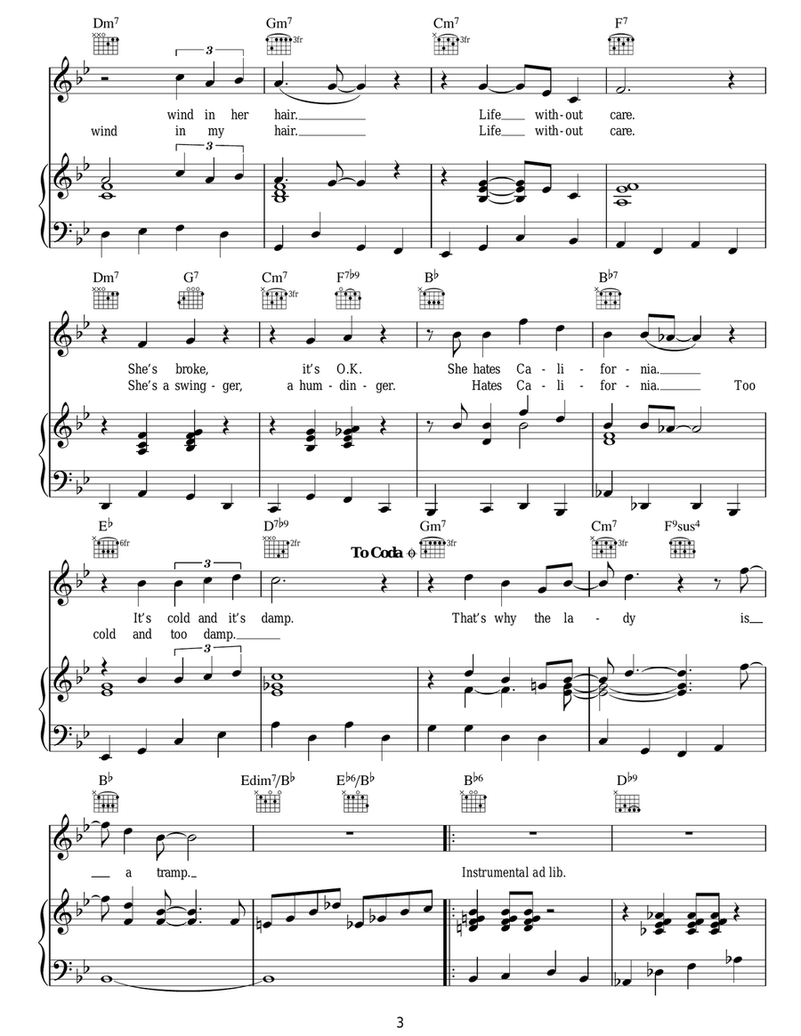 The Lady Is A Tramp The Lady Is A Tramp Guitar scores gallery preview page 3