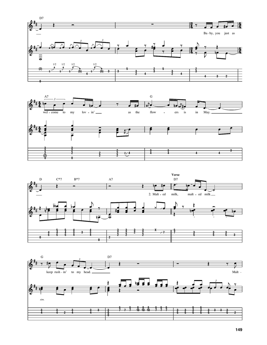Malted Milk Malted Milk Acoustic Guitar scores gallery preview page 2