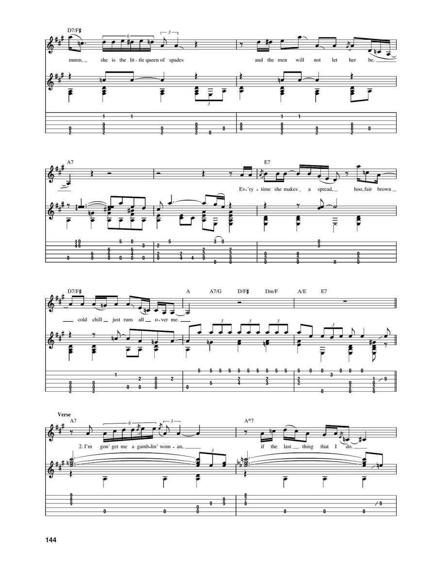 Little Queen Of Spades Little Queen Of Spades Electric Guitar scores gallery preview page 2