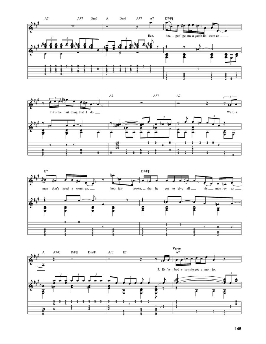Little Queen Of Spades Little Queen Of Spades Electric Guitar scores gallery preview page 3