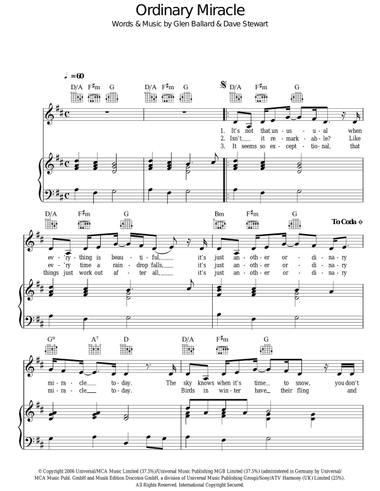 Ordinary Miracle
