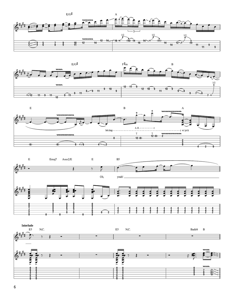 Wishing Well Wishing Well Acoustic Guitar scores gallery preview page 6