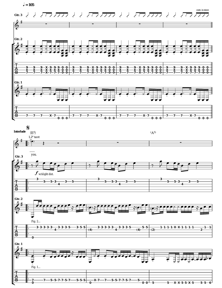Take Me Out Take Me Out Acoustic Guitar scores gallery preview page 4