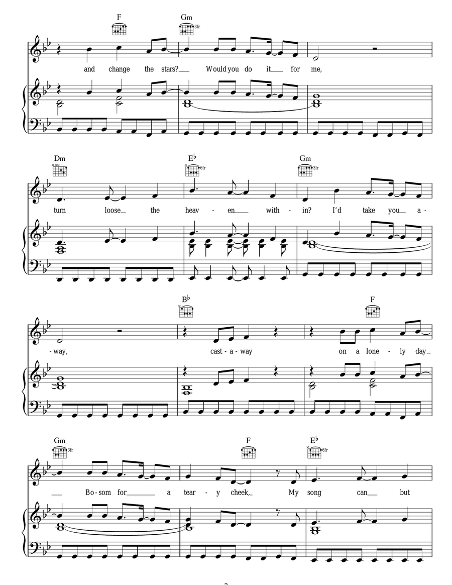 Ever Dream Acoustic Guitar scores gallery preview page 3