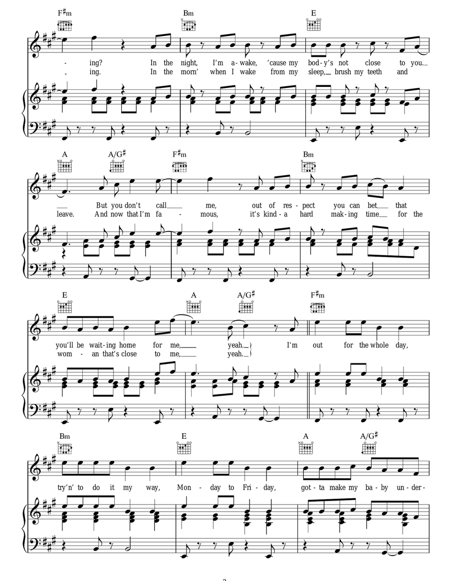 Coming Home Coming Home Acoustic Guitar scores gallery preview page 3