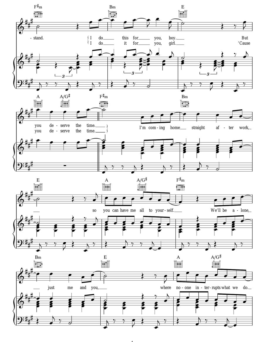 Coming Home Coming Home Acoustic Guitar scores gallery preview page 4