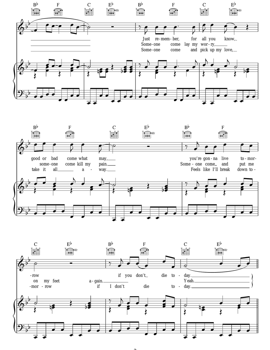 It Takes A Muscle It Takes A Muscle Acoustic Guitar scores gallery preview page 2