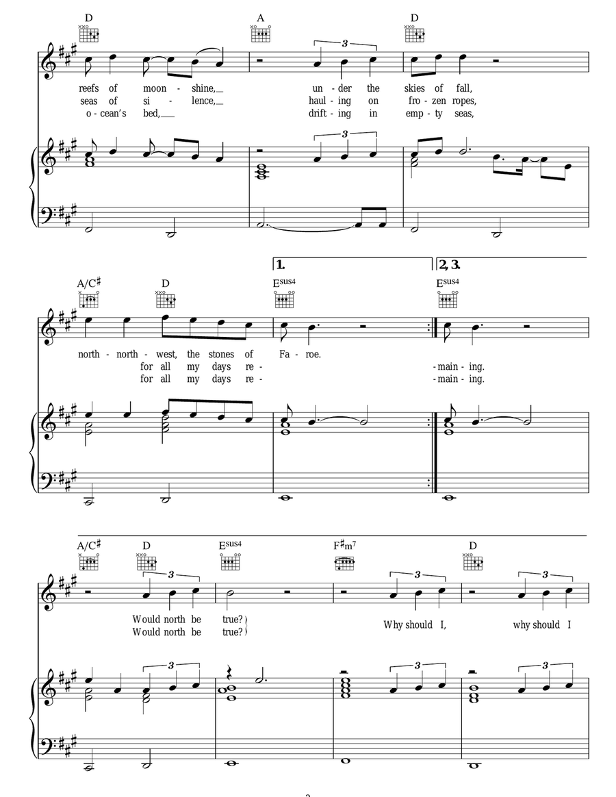 Why Should I Cry For You? Acoustic Guitar scores gallery preview page 2