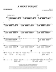 A Shout For Joy! - Snare Drum