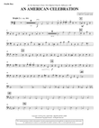 An American Celebration - Double Bass