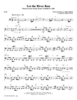 Let The River Run - Bass