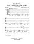 Bill Bailey, Won't You Please Come Home (arr. Greg Gilpin)