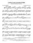 Lady Gaga Dance Mix - Bb Tenor Saxophone