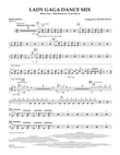 Lady Gaga Dance Mix - Percussion 1